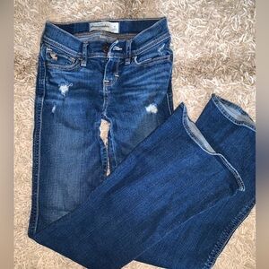 Abercrombie girls flare jeans size 8